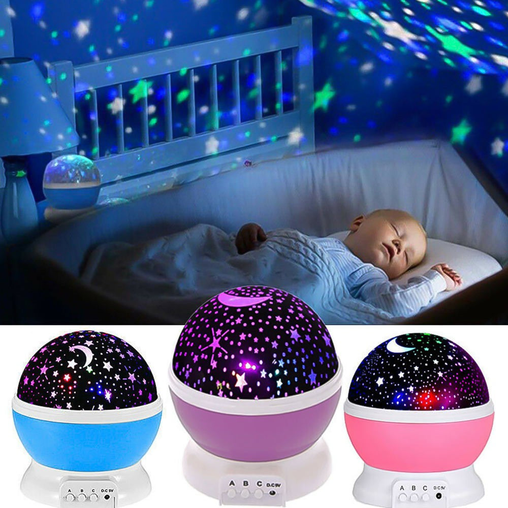 Little Galaxy 3D Light Moon&Star Night Lamp