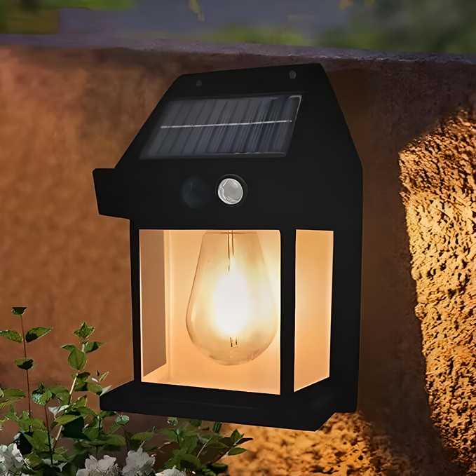 ShoppyNow™ SolarGlow Outdoor Wall Lantern Lamp