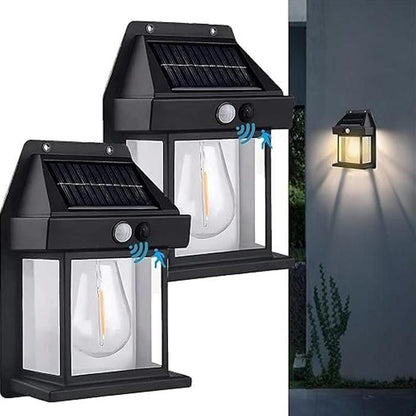 ShoppyNow™ SolarGlow Outdoor Wall Lantern Lamp